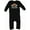 AB-Black, variant on Inktastic Football My Daddy is the Coach Baby Romper Coveralls