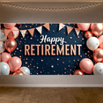 thumbnail image 6 of Golden Balloons Happy Retirement Party Backdrop for Celebration Event Decoration Indoor Outdoor, 6 of 7