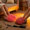 thumbnail image 1 of Cagogo under $5 2Pcs USB Foot Warmer, USB Heated Foot Warmer, Removable Washable Foot Heating Pad, Electric Foot Warmer Slippers, Winter Heating Comfort Products, Home Office Warming Accessories, 1 of 9
