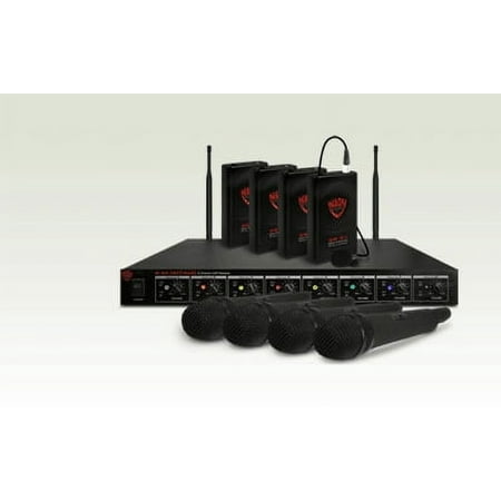 Nady U-81 OCTAVO Eight Discrete UHF Channels Wireless Microphone System