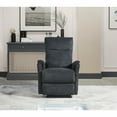thumbnail image 2 of Recliner Chair with USB Port, Modern Living Room Chair with Footrest, Single Sofa Chair with Thick Seat Cushion and Backrest, Home Theater Seating Indoor Lounge Furniture, Dark Gray, 2 of 7
