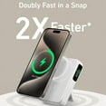 thumbnail image 3 of Anker MagGo Power Bank, 10,000mAh Qi2-Certified 15W Ultra-Fast MagSafe Charger, Smart Display and Foldable Stand, 3 of 7