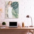 thumbnail image 2 of Stupell Industries Woman with Tropical Palms Shaded Plants Canvas Wall Art, 36 x 48, Design by Melissa Wang, 2 of 6