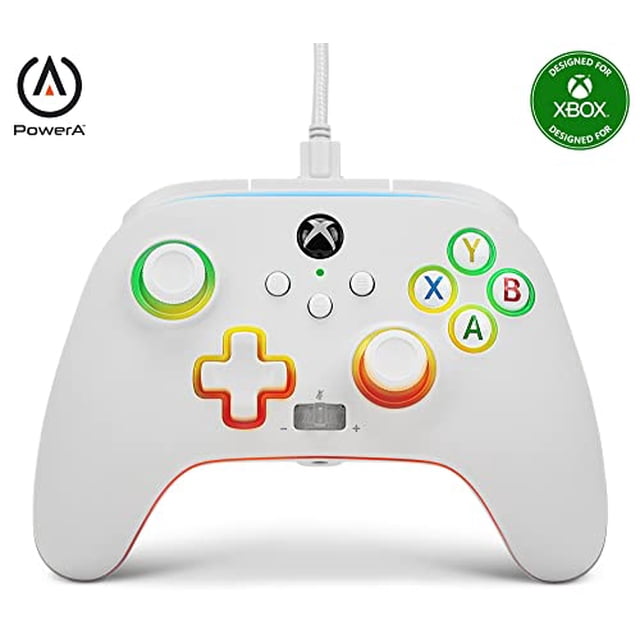 Control alámbrico PowerA Spectra Blanco Microsoft Xbox