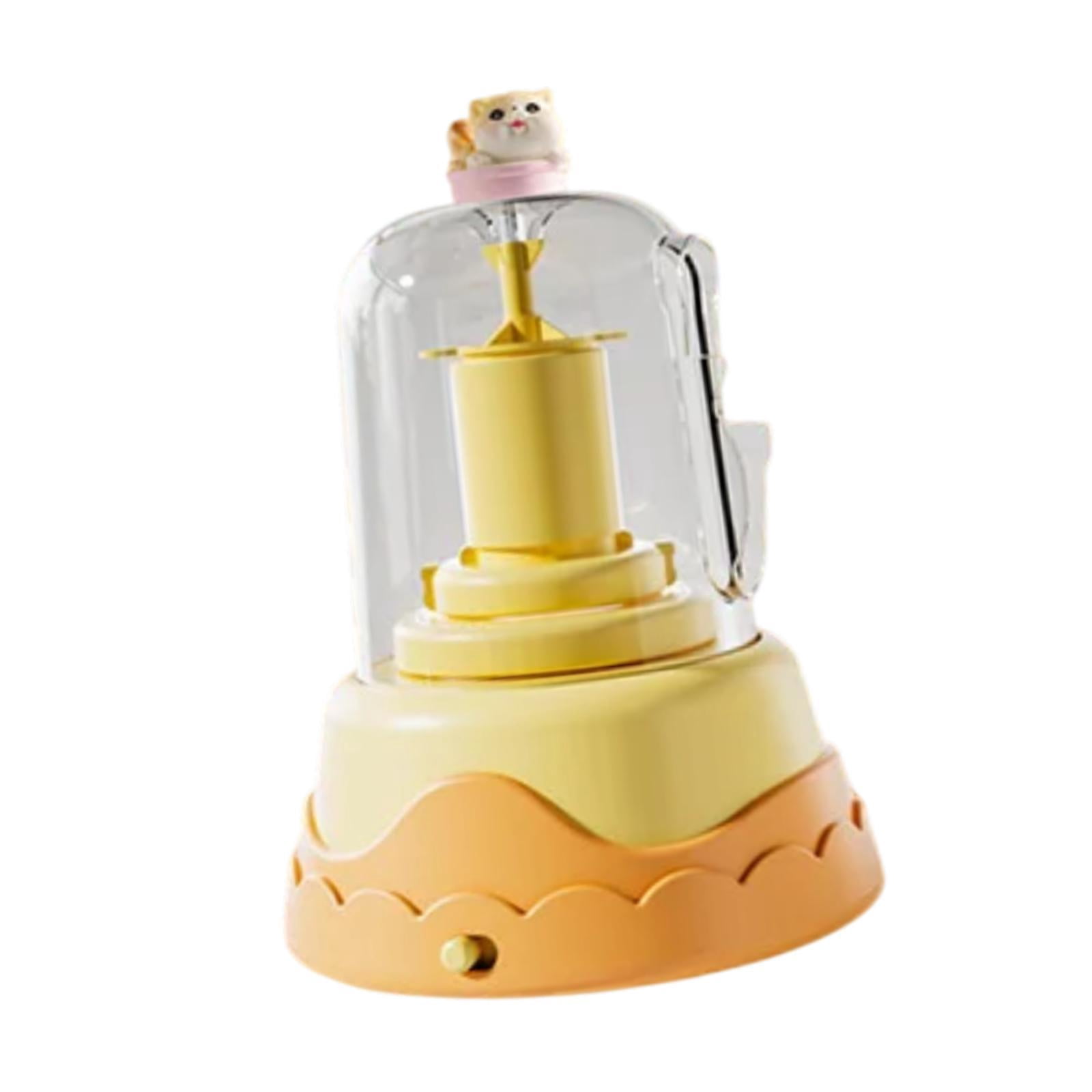 FVDPWYE Electric Pottery Wheel for Kids Complete Kit Educational Toy Pottery Machine for Yellow
