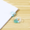 thumbnail image 1 of Clear Magnetic Clips Transparent Acrylic, U Shaped Small Strong Grip Clips for Photos Papers Crafts, Multi-Purpose Home Office Classroom Organization Clips, Blue, 1 of 6