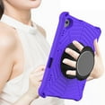 thumbnail image 2 of Dteck Kids Case for Lenovo Tab M10 Plus 10.3 Inch TB-X606F/TB-X606X, Heavy Shockproof Case Kids Friendly Cover with Shoulder Strap/Handle Stand for Lenovo Tab M10 FHD Plus 2020, Purple, 2 of 6
