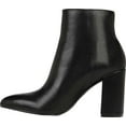 thumbnail image 4 of Womens Fergie Enigma Zip Up Heeled Ankle Boots, Black, 4 of 7