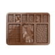 thumbnail image 1 of Molde de silicona para chocolate, molde para caramelos, molde para repostería, bandeja para cubitos de hielo con forma de corazón, moldes cuadrados para gelatina, molde para repostería DIY para, 1 of 8