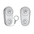 thumbnail image 1 of Wireless Intercom Call Button Doorbell for Disabled Older Child Call Silver, 1 of 5
