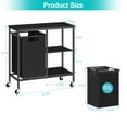 thumbnail image 3 of Laundry Sorter 2 Section with 45L Pull Out Laundry Bag, 3 of 5