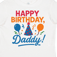 thumbnail image 4 of Inktastic Happy Birthday Daddy Celebration Boys or Girls Toddler T-Shirt, 4 of 5