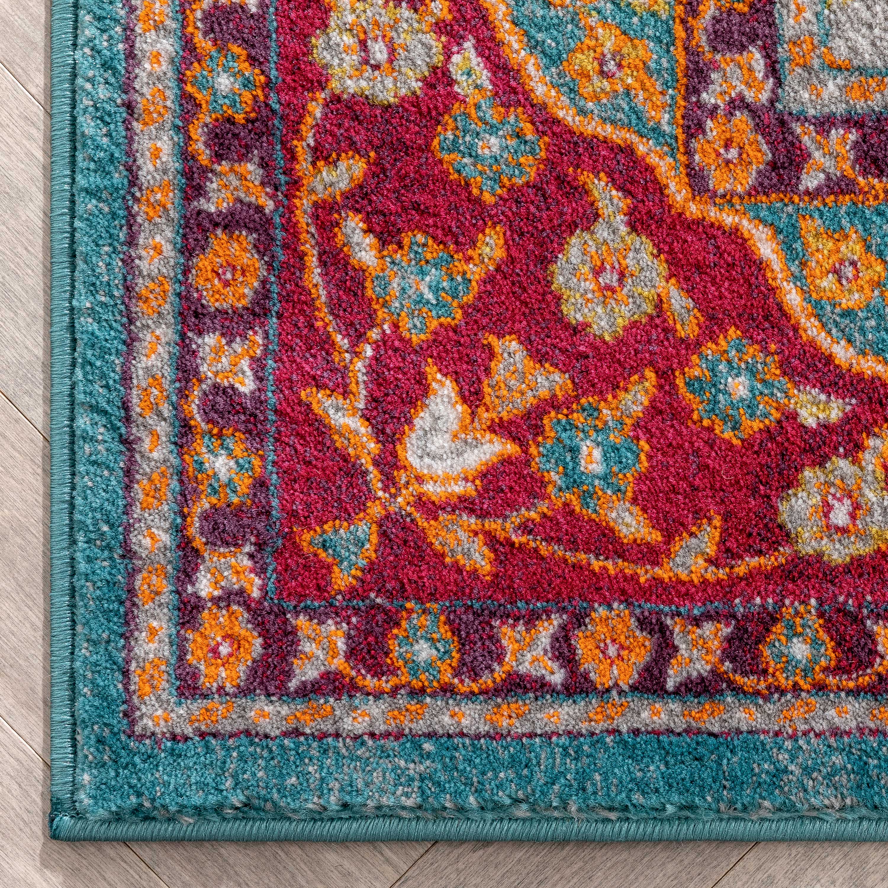 Well Woven Kensington Oriental Modern Area Rugs, Multi-color