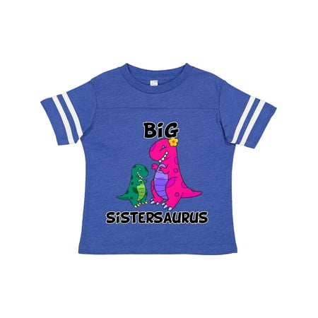

Inktastic Big Sistersaurus Gift Toddler Toddler Girl T-Shirt