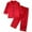 Red A4, variant on Antinious A Long-Sleeved Solid Color Casual Home Wear Set Suitable for Boys and Girls,Toddler Winter Long Sleeve Sleepwear Outfits Sets,Kids Long Sleeve Air-conditioned Home Clothes Suit,Purple,120