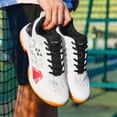thumbnail image 4 of Lightweight Training Badminton Shoes Girls Tennis Shoes Women Court Shoes for Pickleball Sturdy Squash Shoes Sneaker, 4 of 6