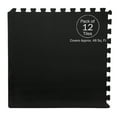 thumbnail image 3 of Foam Flooring Tiles – 12-Pack Interlocking EVA Foam Pieces – Non-Toxic Floor Padding for Playroom, Gym, or Basement by Stalwart (Black), 3 of 3