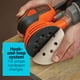 thumbnail image 5 of Lijadora orbital BLACK+DECKER BDERO600 de 5 pulgadas con cable de disco, 5 of 9