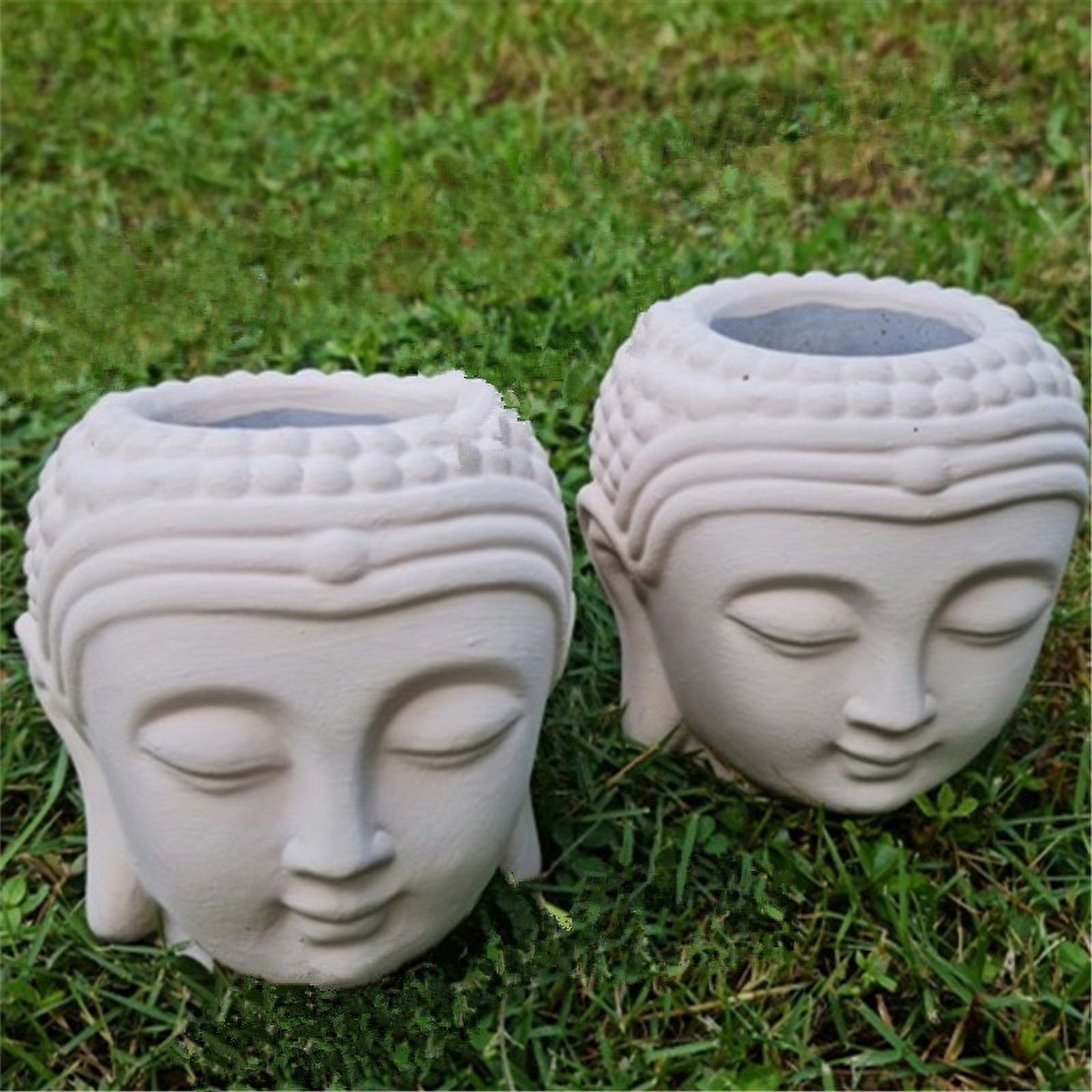 Vairocana Buddha Candle Silicone Mold Handcrafted