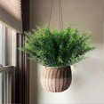 thumbnail image 5 of Fake Plants Vibrant Color Bent Freely Easy Maintenance Wide Application Decorative Fine Texture Simulation Greeny Plants Faux Rosemary Decor for Home, 5 of 5