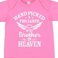 thumbnail image 4 of Inktastic Handpicked for Earth by My Brother in Heaven Angel Wings Boys or Girls Baby Bodysuit, 4 of 5