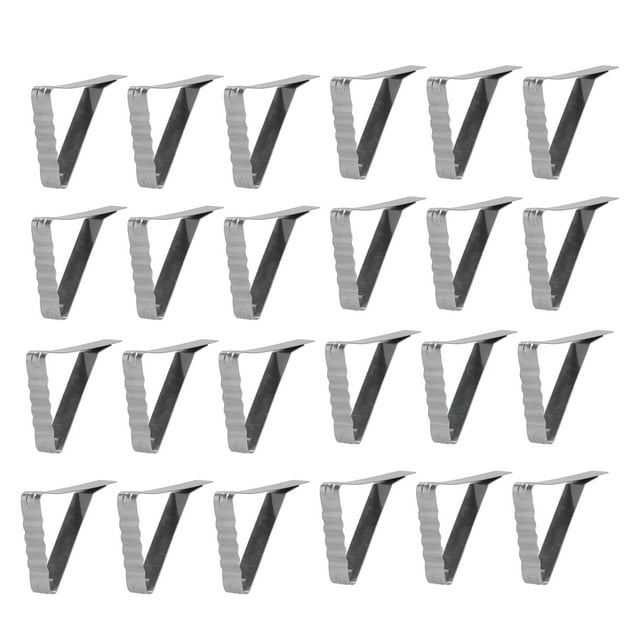 Support de Nappe, 24 Pcs Support de Nappe Pince de Couverture de Table de Pique-Nique Pince de Nappe Design Exquis