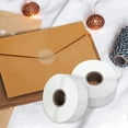 thumbnail image 5 of 500Pcs/Roll Transparent Self-adhesive Round Sealing Stickers 25mm 38mm For Gift Packaging Seal Labels Packaging Small Businesses 1 25mm, 5 of 6