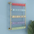 thumbnail image 3 of Wall Scarf Rack Silk Scarf Cloth Sample Display Rack Wallpaper Cloth Exhibition Floor Shelf Flower Packaging Color Paper Ribbon Rack, 3 of 5