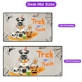 thumbnail image 5 of Trick or Treat Schnauzer Funny Mummy Cosplay Pumpkin Candy Basket Desk Mat Full Keyboard Mouse Pad Miniature Schnauzer Dog Lover Large Mousepad - 12016, 5 of 5