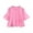 Pink, variant on UACY Cute Short Ruffle Sleeve Peplum T-Shirts Crewneck Solid Color Tee Shirts Girls Lightweight Summer Casual Tops (Hot Pink, 7-8 Years)