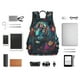 thumbnail image 4 of Fotbe Colorful Flower Tiger Mochila Ligera para Hombres y Mujeres - Duradera y Resistente al Agua, Ideal para Escuela, Trabajo, Viajes y Uso Diario, 4 of 7