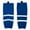 Blue-white, variant on Unisex Ice Hockey Socks For Men and Youth Team Color Stitched Leggings Socks