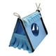 thumbnail image 5 of Accesorios para jaulas de conejillos de indias, ropa de cama, tubos para escondites de animales pequeños, para azul, 5 of 8