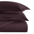 thumbnail image 4 of Noble Linens 3-Piece Purple Duvet Cover Set, King/ Cal King, 4 of 9