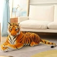 thumbnail image 1 of Saphed le Tigre Blanc Long (Patte à Bout de Queue) Peluche / par Tiger Tale Toys, 1 of 6