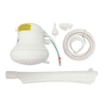 thumbnail image 2 of Regadera Eléctrica Maxi Ducha Ultra 3 Temperaturas 127V 4600w Blanca Con Brazo Lorenzetti 968-347, 2 of 8