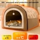 thumbnail image 4 of Winter Pet Cat Bed Foldable Dog House Dog Villa Sleep Kennel Removable Nest Warm Enclosed Cave Sofa Big Dog Kennel Pet Supplies ShopWise Round, 4 of 8