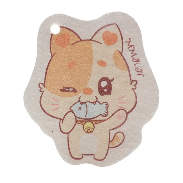Ramiter Cartoon Dish Cloth Compressed Sponge Wipe Dishwashing Sponges Rag For Home Kitchen Pot Dishes Bowls Cleaning Tool Toweling Fabric