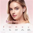 thumbnail image 4 of True Wireless Earbuds Bluetooth 5.3, with Microphone & Noise Cancelling for Working Out, Deep Bass TWS in-Ear Headphones with Charging Case for iPhone Android, 4 of 8