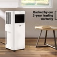 thumbnail image 6 of Aeric 5,000 BTU 8,000 BTU ASHRAE Portable Air Conditioner, Matte White, 400 Sq. Ft., AERP051AMW, 6 of 18