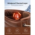 thumbnail image 3 of CAMEL Mens Hiking Snow Boots Mid Calf Winter Boots Waterproof Outdoor Boots, 3 of 10