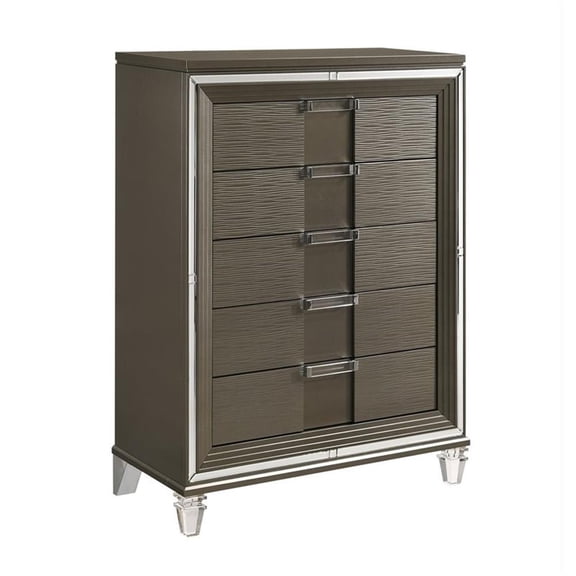 Picket House Furnishings Charlotte 5-Drawer Flip-Top Chest