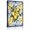 Blue, variant on Canvas Wall Art Yellow Lemon Canvas Art Print Watercolor Fruit Vintage Flower Leaf Blue Pictures Wall Decor for Living Room Bedroom Artwork Decorations Stretched Framed Ready to Hang 10"x10"