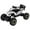 White, variant on BINGLI RC Cars Remote Control Car 1:12 Off Road Monster Truck,Metal Shell 4WD Dual Motors LED Headlight Rock Crawler,2.4Ghz All Terrain Hobby Truck with Batteries, Boy Adult Gifts