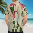 thumbnail image 6 of High Quality Hawaiian Shirts for Men Short Sleeve Aloha Beach Shirt Floral Summer Casual Button Down Shirts Blouses MAEDQD, 6 of 7