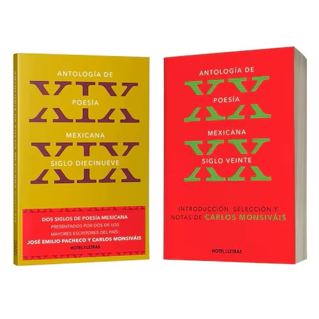 Antología de Poesía Mexicana, Siglos XIX y XX (Paquete 2 volúmenes) Océano Hotel De Las Letras 9786075575360
