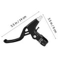 thumbnail image 2 of 1 Pair Aluminum Alloy Brake Levers Bike Brake Levers MTB Brake Replacement Handles, 2 of 5