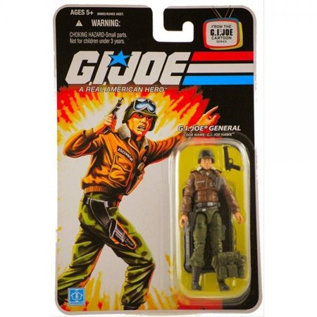 GI Joe 25th Anniversary General Hawk Hasbro 3.75 Inch Figure