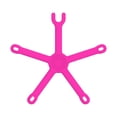 thumbnail image 5 of Soporte y soporte para teléfono PopSockets Flex Mount, color rosa intenso, 5 of 5