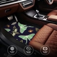 thumbnail image 4 of XMXT Waterproof Floor Mats for Cars, Butterfly Firefly Skull Non-Slip Universal Fit Auto Carpet Car Decor Mat for Women Men, Set of 4, 4 of 6